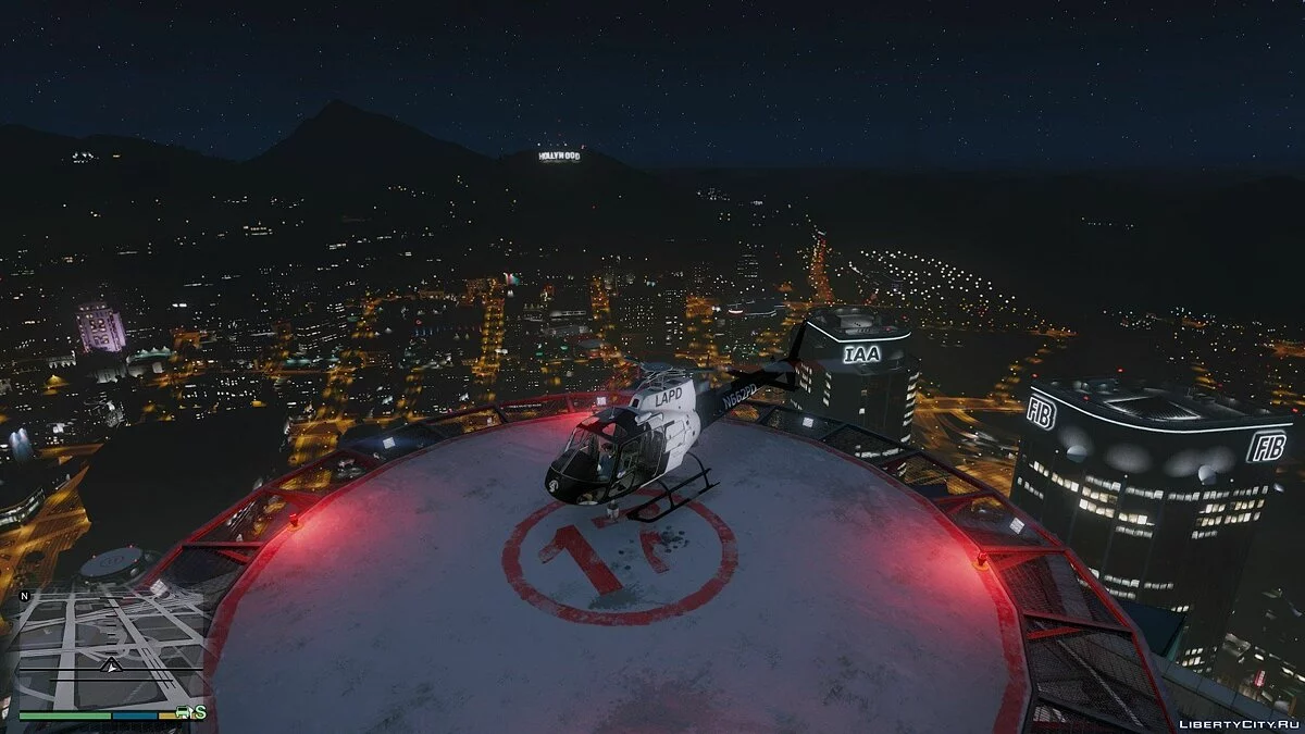 AS-350 Ecureuil LAPD [Replace] 0.2 / GTA 5