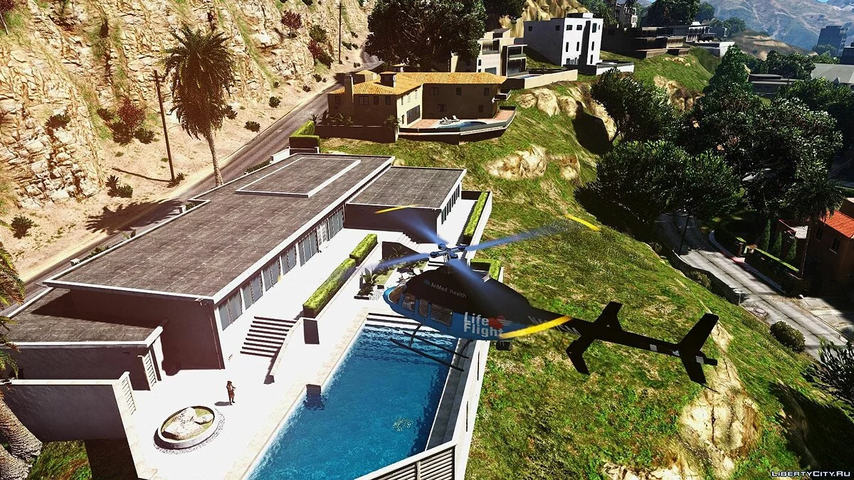 Bell 407 Jetranger [Unlocked | Alternate Liveries] 1.0 / GTA 5