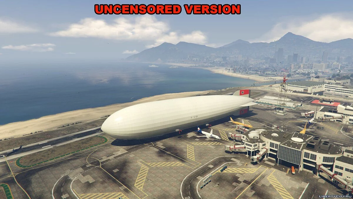 Hindenburg Airship [Add-On / Replace] 1.0 / GTA 5