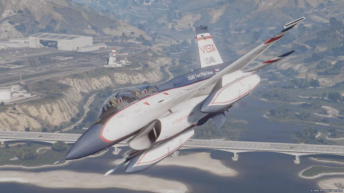 NF-16D Vista with 3D Thrust Vectoring Nozzle [Add-On] / GTA 5