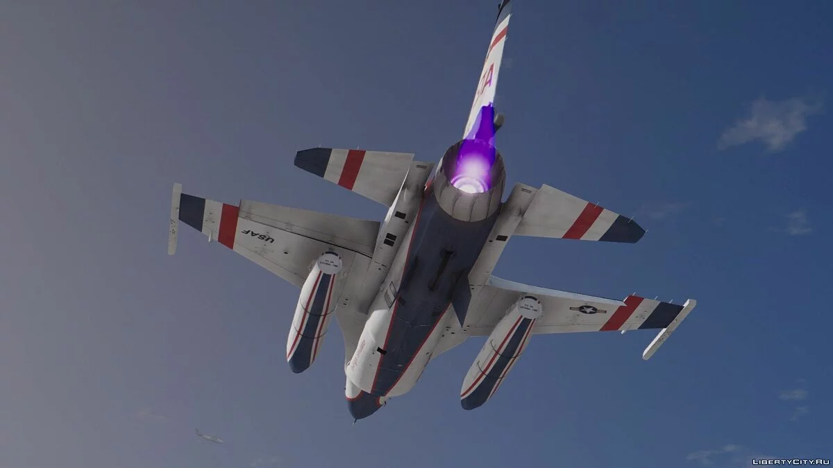 NF-16D Vista with 3D Thrust Vectoring Nozzle [Add-On] / GTA 5
