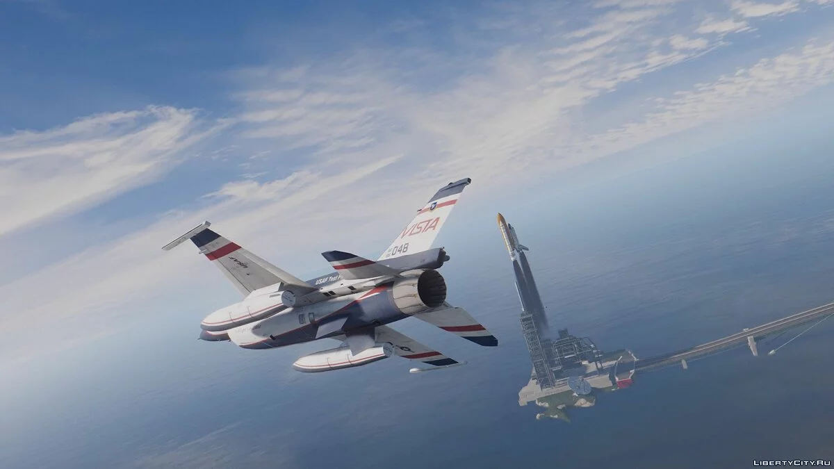 NF-16D Vista with 3D Thrust Vectoring Nozzle [Add-On] / GTA 5