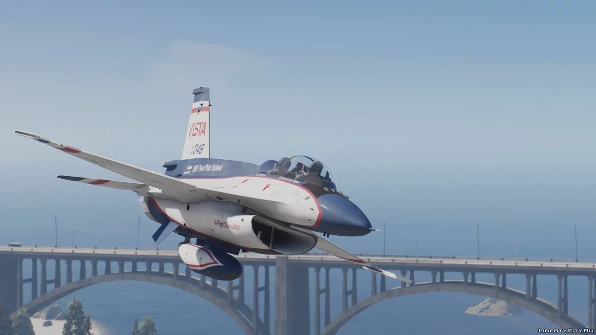 NF-16D Vista with 3D Thrust Vectoring Nozzle [Add-On] / GTA 5