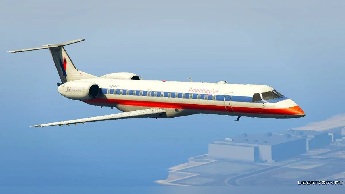 Embraer ERJ-145 LR American Eagle [Replace] / GTA 5