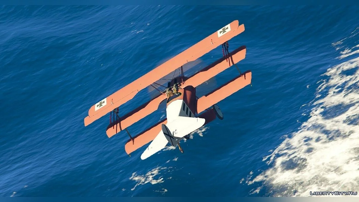 Fokker Dr.I Red Baron [Replace] / GTA 5