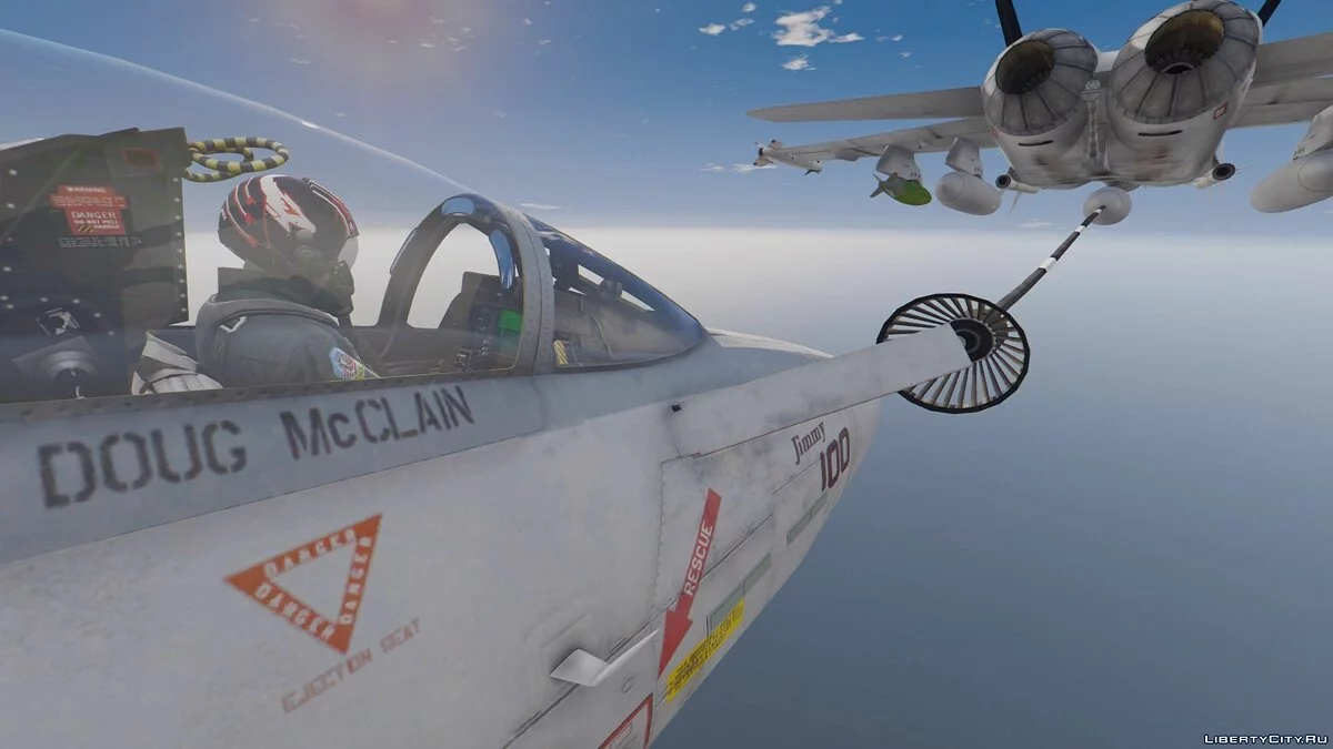 F-14A Tomcat [Custom missile models | Add-On] / GTA 5