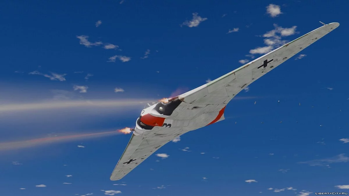 Horten Ho-229 (WWII Stealth Jet) [Add-On] / GTA 5