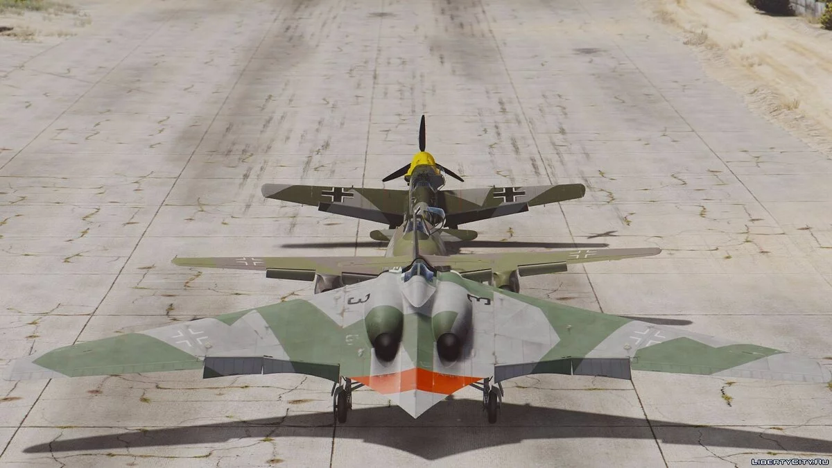 Horten Ho-229 (WWII Stealth Jet) [Add-On] / GTA 5