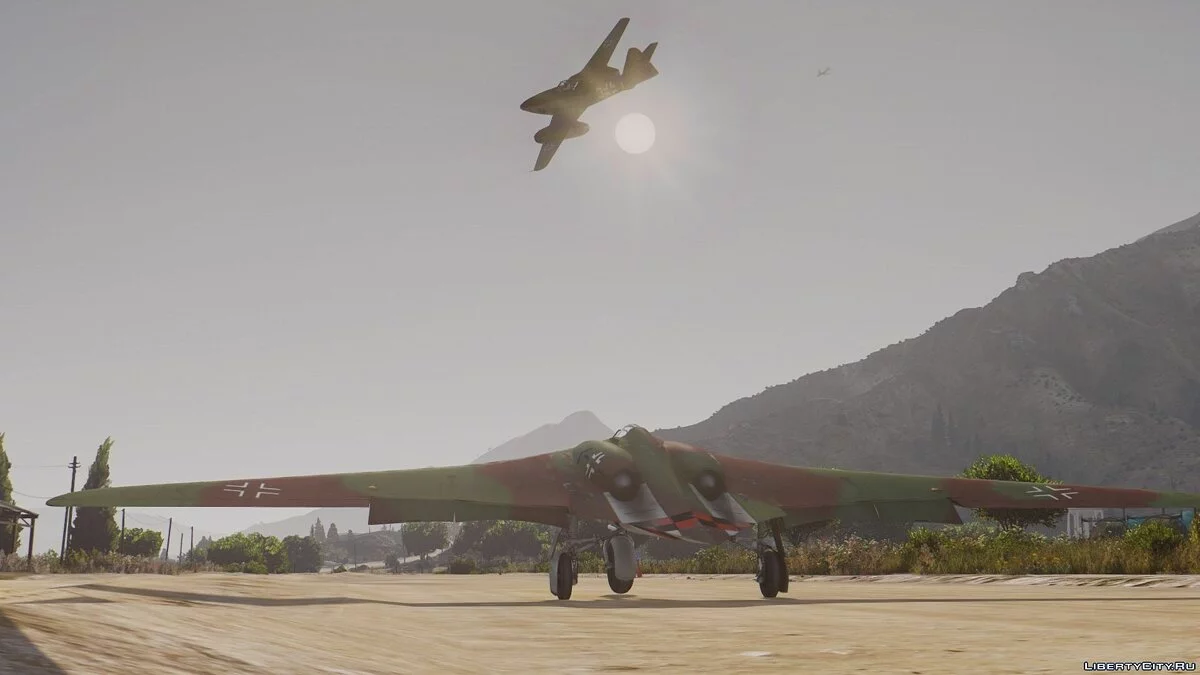 Horten Ho-229 (WWII Stealth Jet) [Add-On] / GTA 5