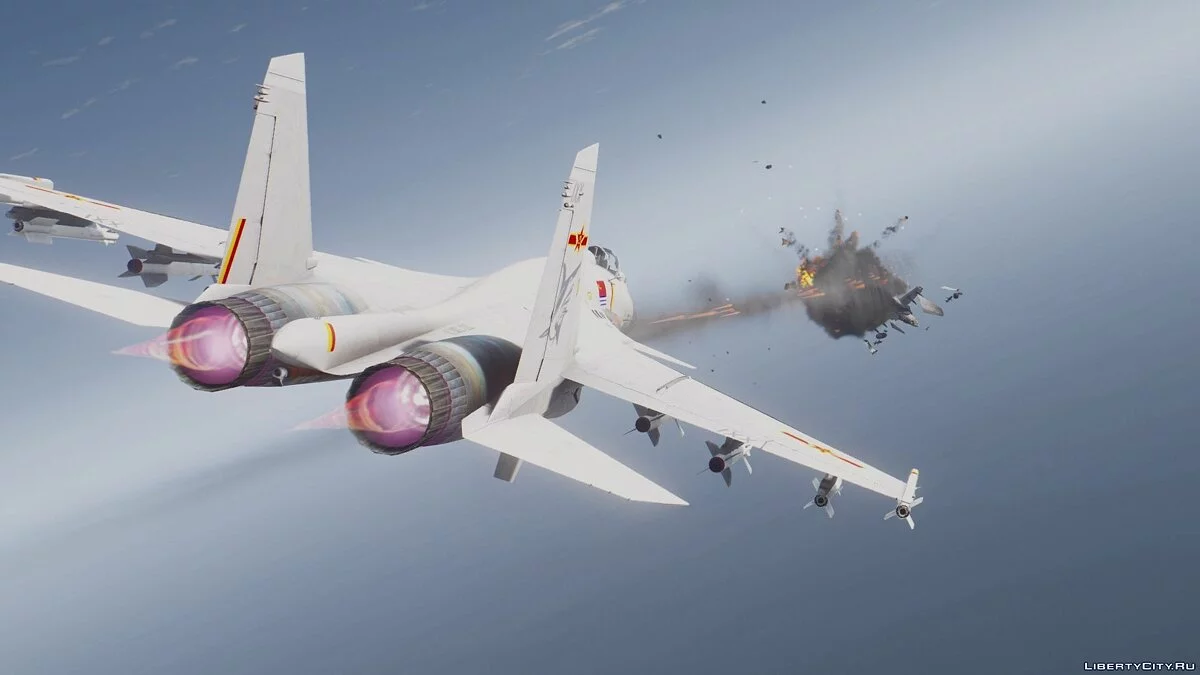 Su-33 Flanker-D /J-15 Fēishā [Custom weapons | Add-On] / GTA 5