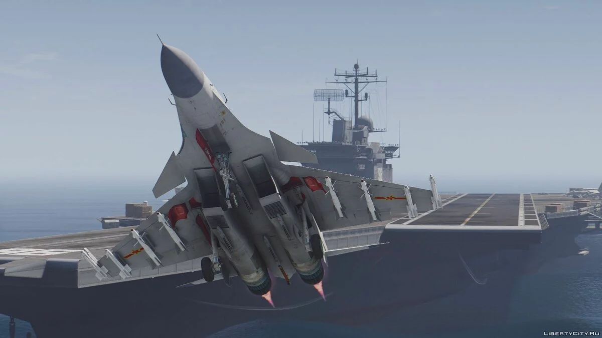 Su-33 Flanker-D /J-15 Fēishā [Custom weapons | Add-On] / GTA 5