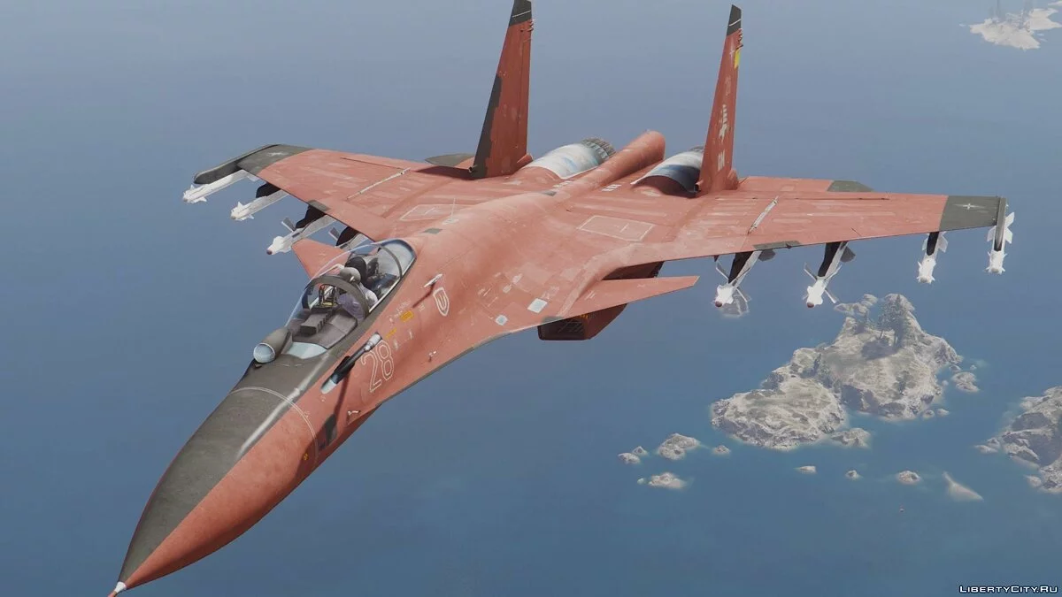 Su-33 Flanker-D /J-15 Fēishā [Custom weapons | Add-On] / GTA 5