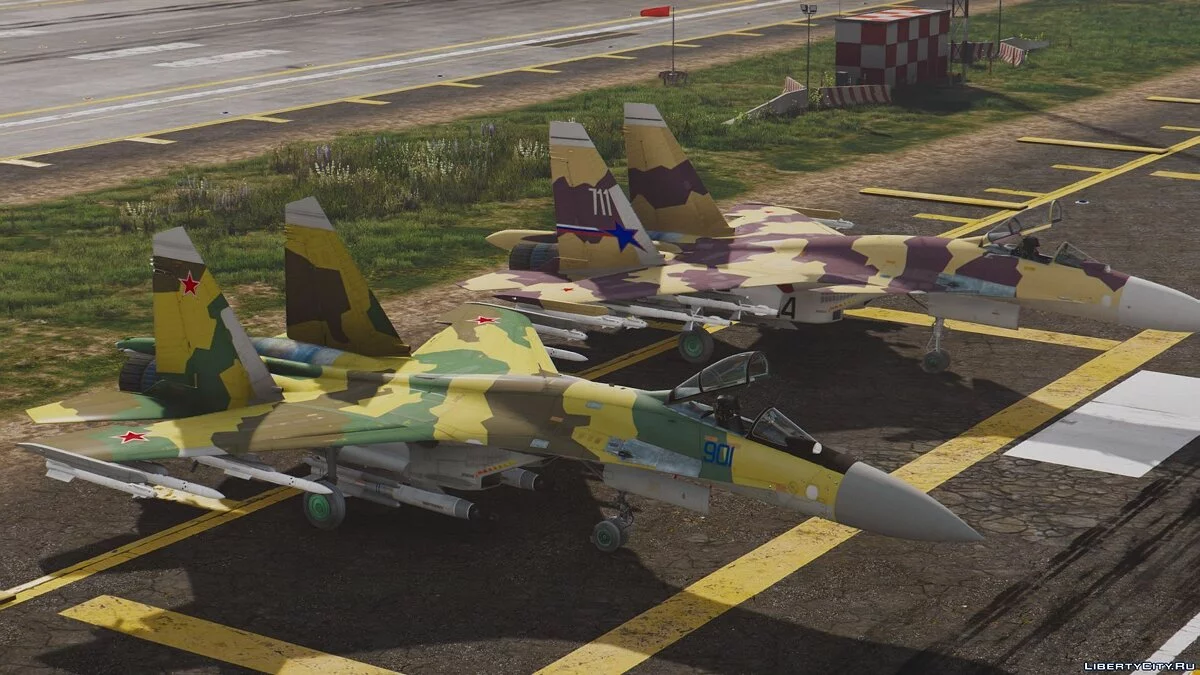 Su-35S Flanker-E [Custom weapons | Add-On] / GTA 5
