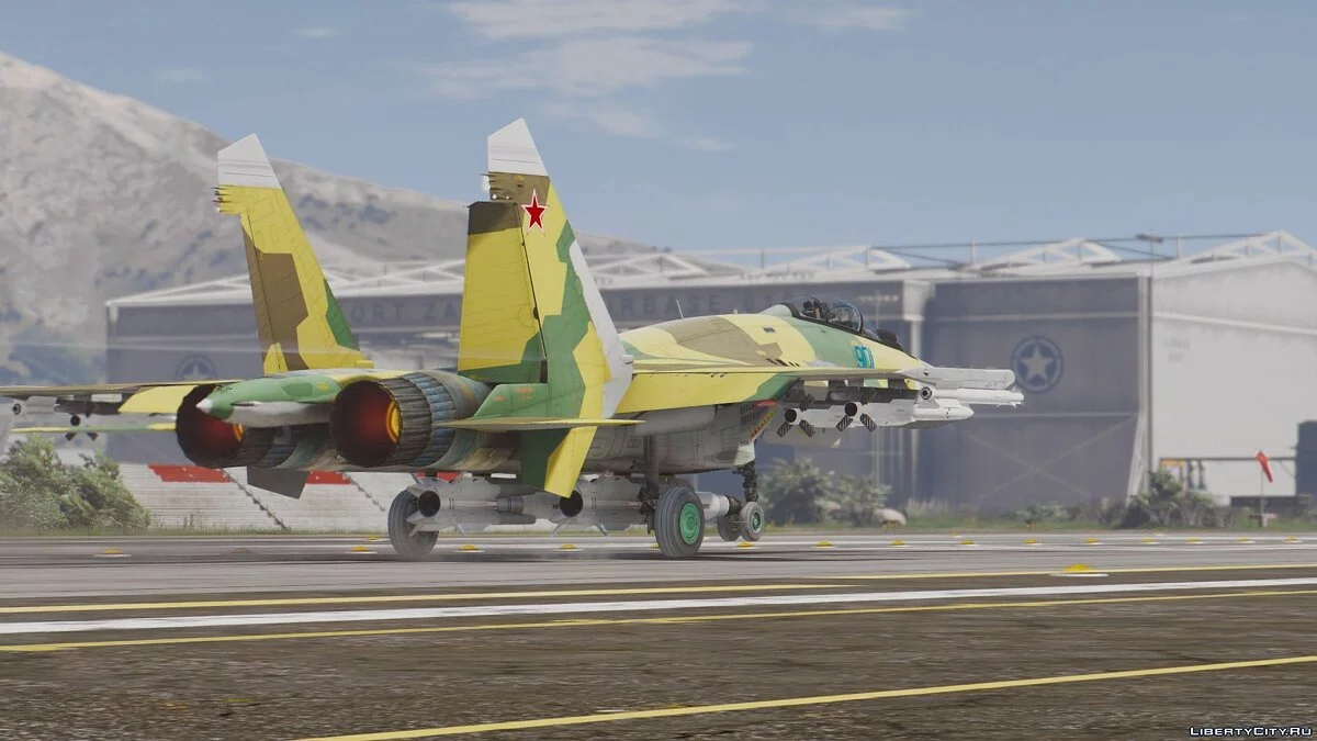 Su-35S Flanker-E [Custom weapons | Add-On] / GTA 5