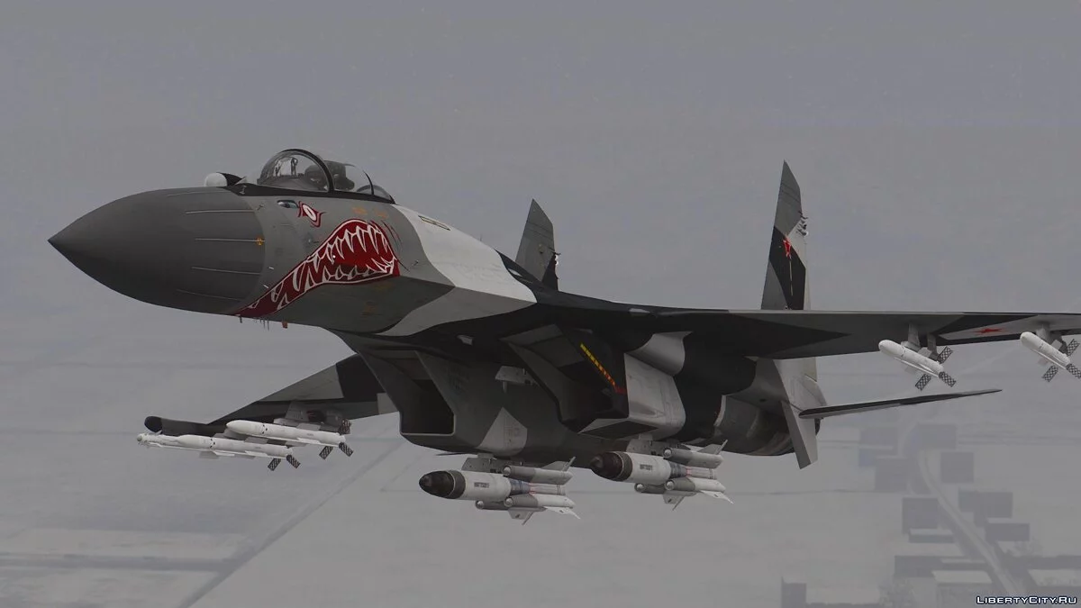 Su-35S Flanker-E [Custom weapons | Add-On] / GTA 5