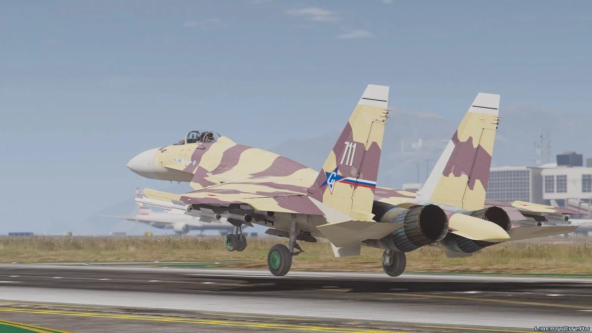 Su-37 Flanker-F [Custom weapons | Add-On] / GTA 5