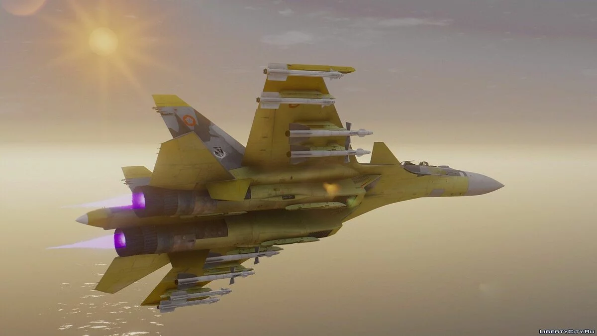 Su-37 Flanker-F [Custom weapons | Add-On] / GTA 5