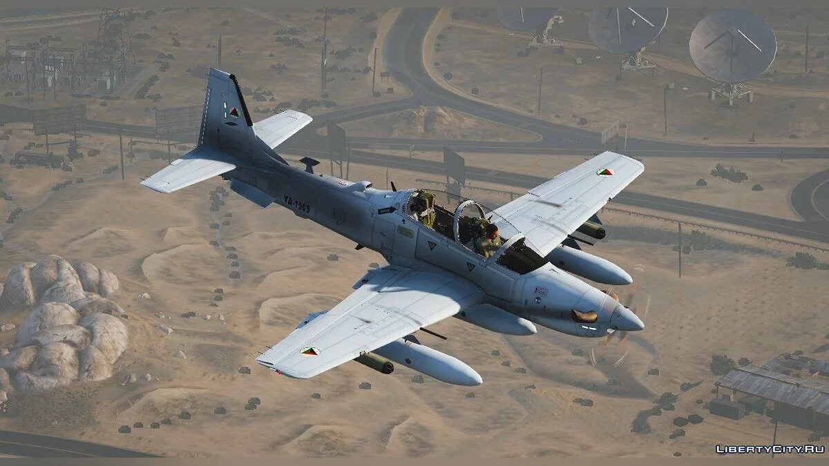 Embraer A-29B Super Tucano Afghanistan [Add-on] / GTA 5