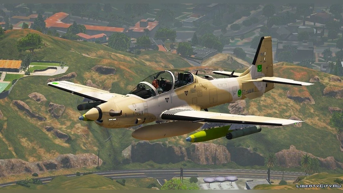 Embraer EMB-314 Super Tucano [Add-on] 1.0 / GTA 5