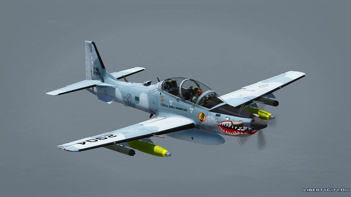 Embraer EMB-314 Super Tucano [Add-on] 1.0 / GTA 5