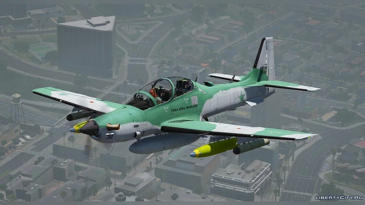 Embraer EMB-314 Super Tucano [Add-on] 1.0 / GTA 5