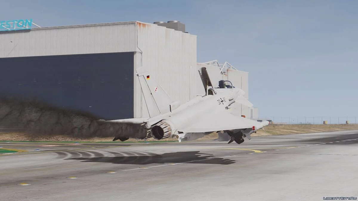 Eurofighter Typhoon (European Forces) [Custom Weapons | Add-On] 1.0 / GTA 5