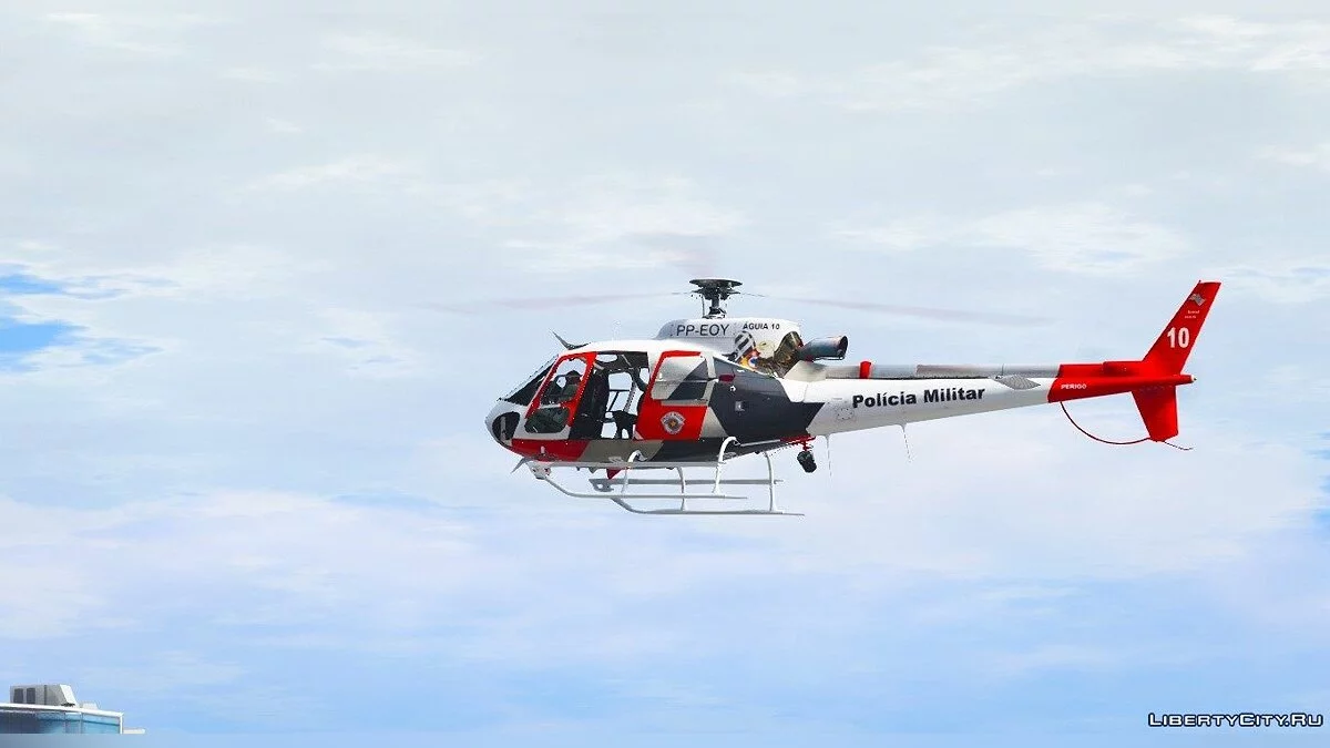Helibras As-350 Águia 10 [Add-On] 1.0 / GTA 5