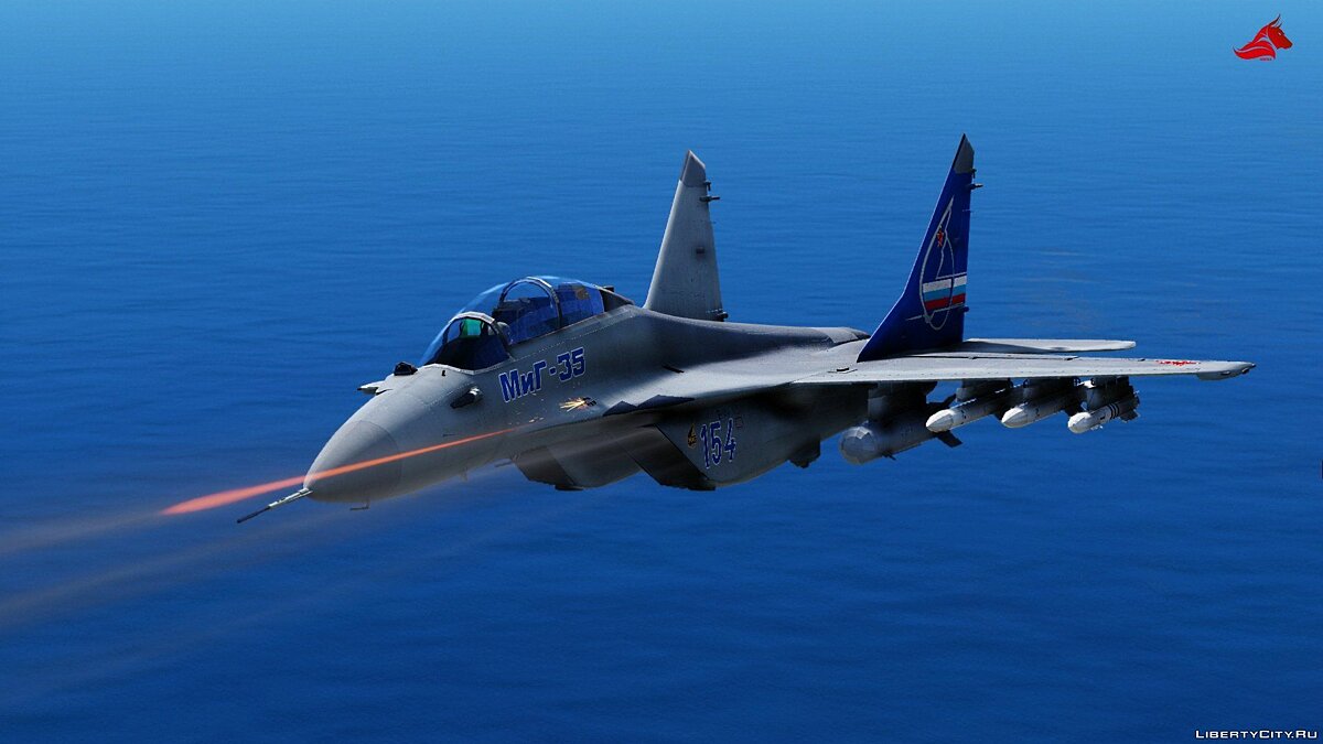 Скачать Mikoyan MiG-35 D [Add-on | HQ] 1.0 для GTA 5