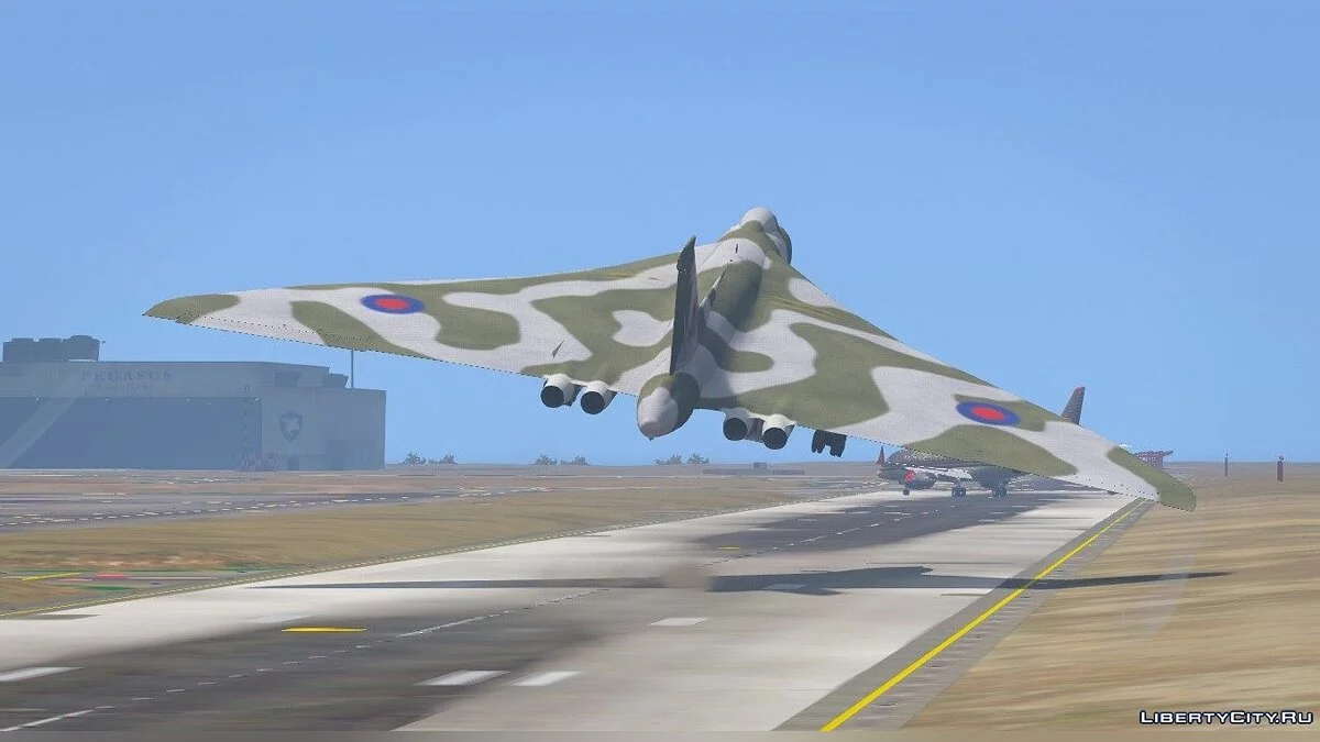 Avro Vulcan RAF [Replace] 1.0 / GTA 5