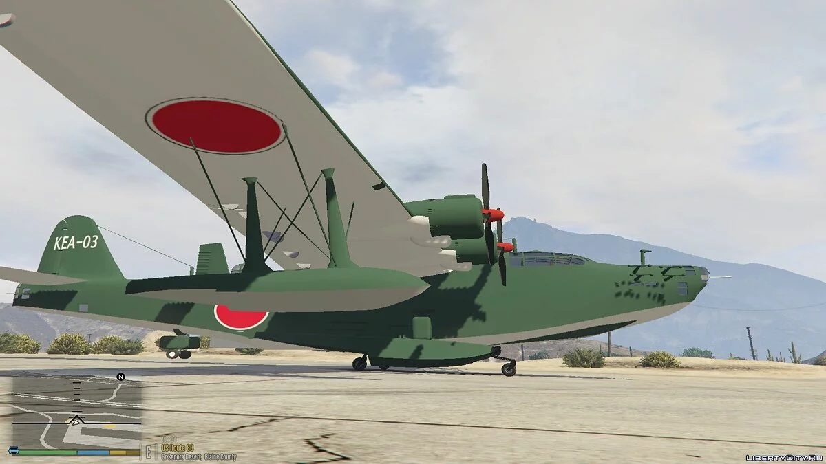 Kawanishi H8K Emily water plane 1.0 / GTA 5