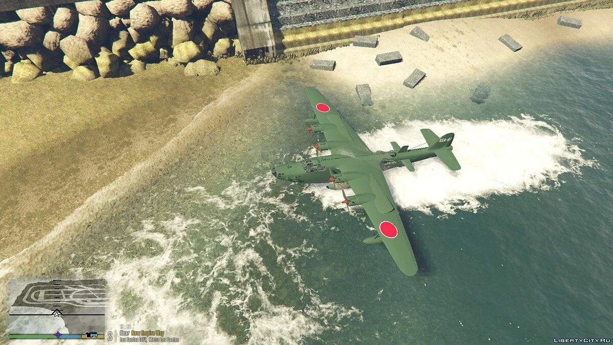 Kawanishi H8K Emily water plane 1.0 / GTA 5