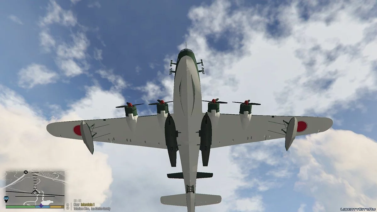 Kawanishi H8K Emily water plane 1.0 / GTA 5