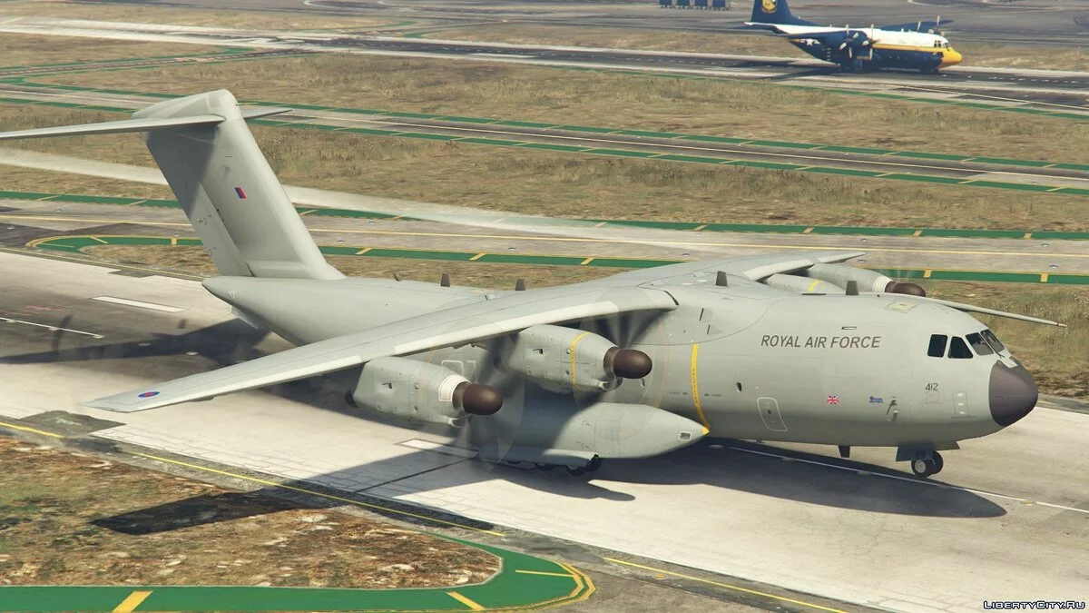 Airbus A400M (Royal Air Force) [Add-On] 1.0 / GTA 5