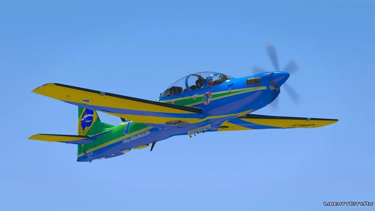 EMB 314 A-29B Super Tucano EDA [Replace] 1.0 / GTA 5