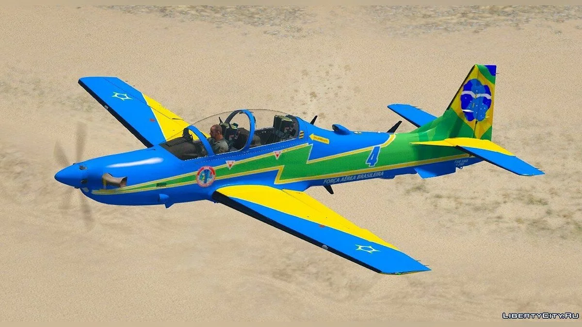 EMB 314 A-29B Super Tucano EDA [Replace] 1.0 / GTA 5