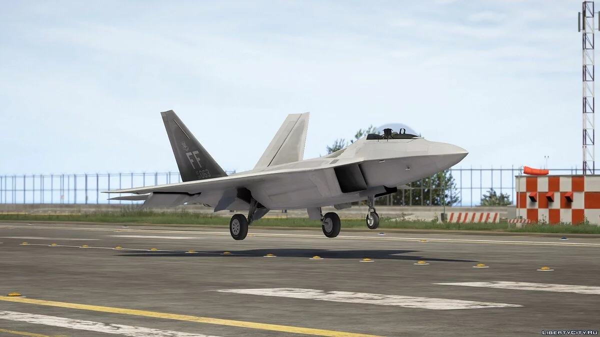 F-22 Raptor [Add-On] 1.7 / GTA 5