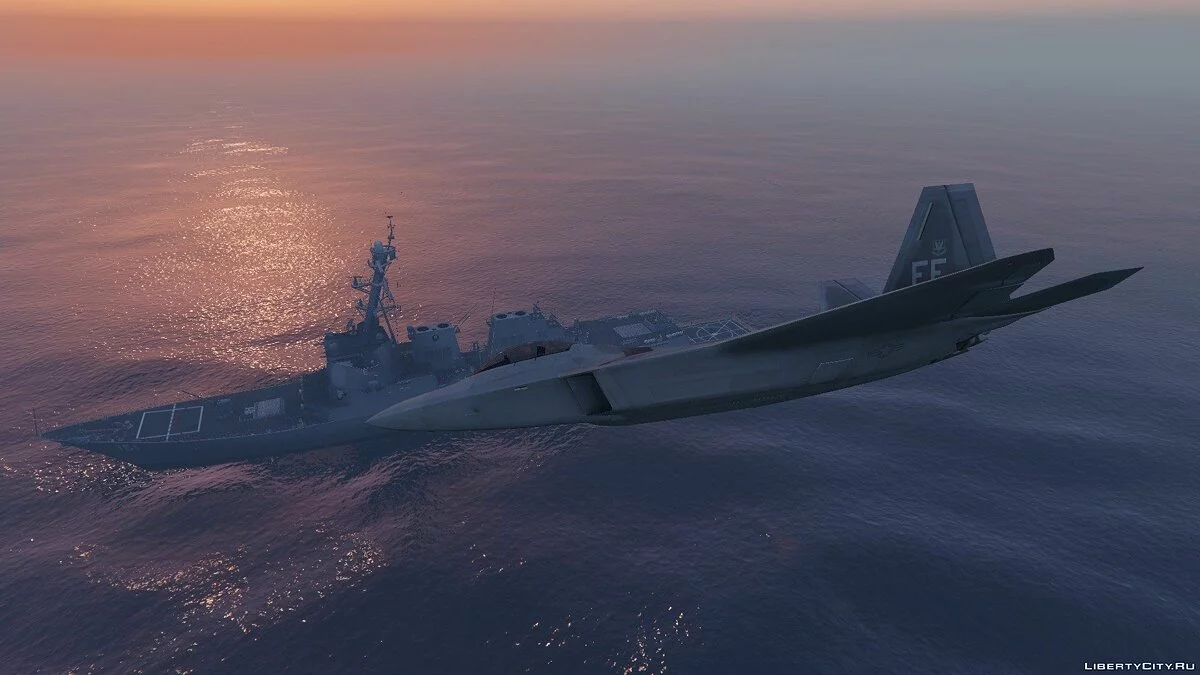 F-22 Raptor [Add-On] 1.7 / GTA 5