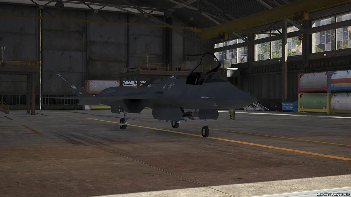YF-23 Black Widow II [Add-On] 1.1 / GTA 5