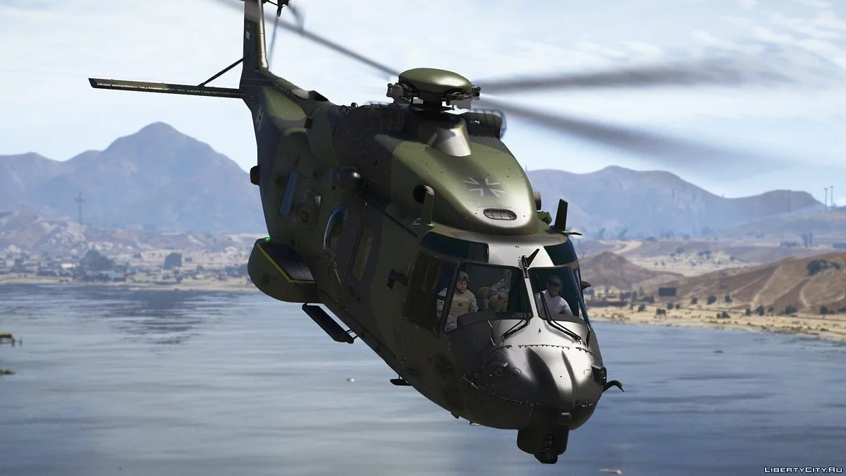 NH90 German Transport Helicopter [Add-On | Custom seat layout] 1.0 / GTA 5