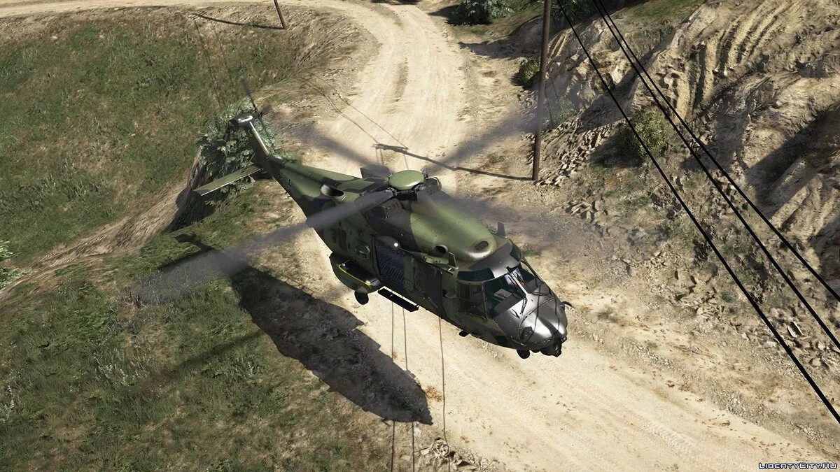 NH90 German Transport Helicopter [Add-On | Custom seat layout] 1.0 / GTA 5