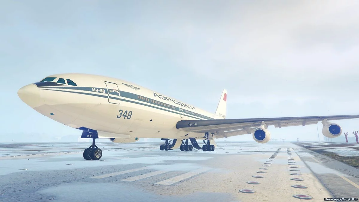 ilyushin il-86 Ильюшин Ил-86 [ADD-ON] [REPLACE] / GTA 5
