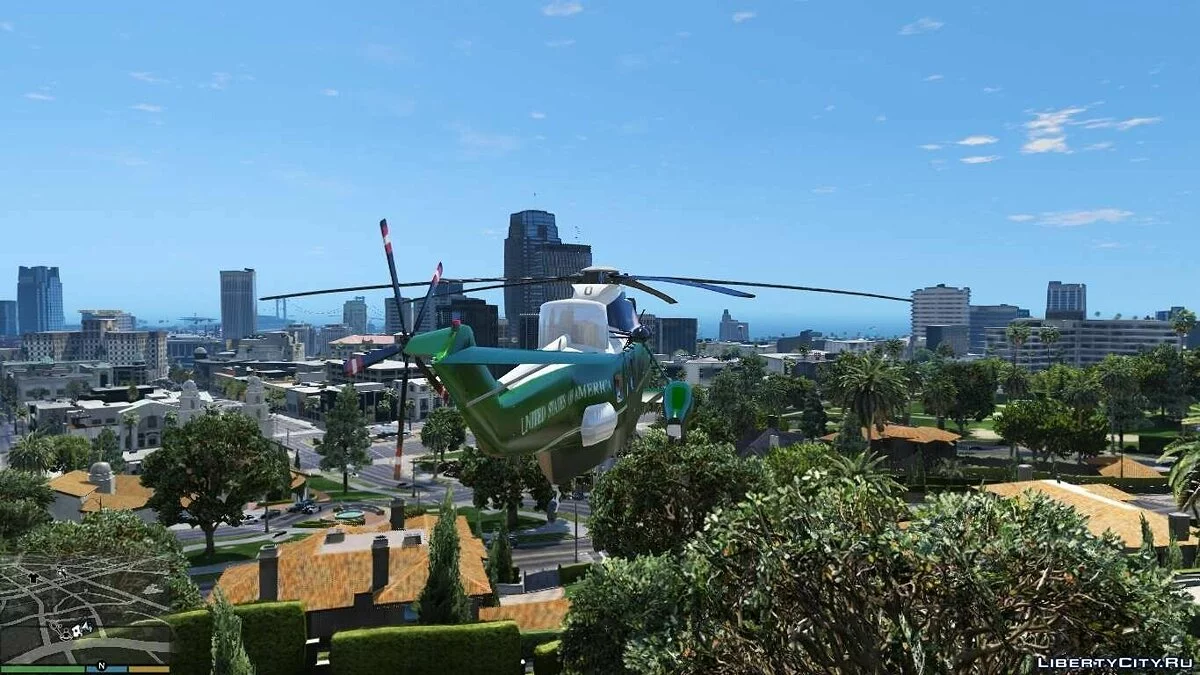 Sikorsky SH-3 Marine One ADDON/REPLACE 1.0 / GTA 5