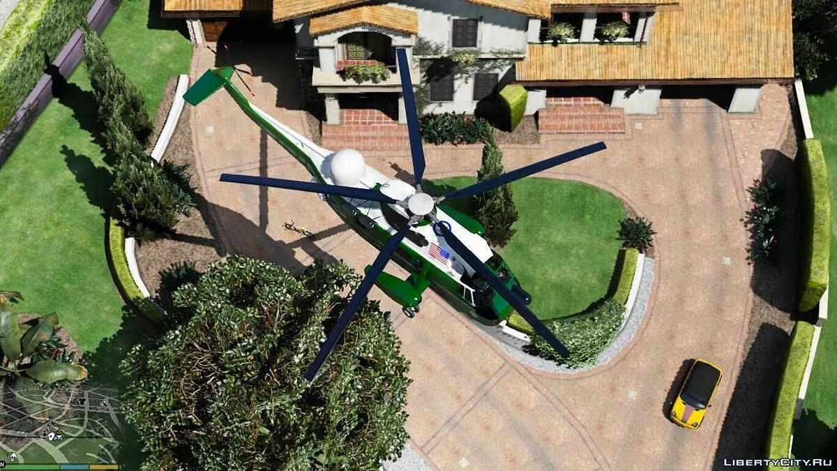 Sikorsky SH-3 Marine One ADDON/REPLACE 1.0 / GTA 5