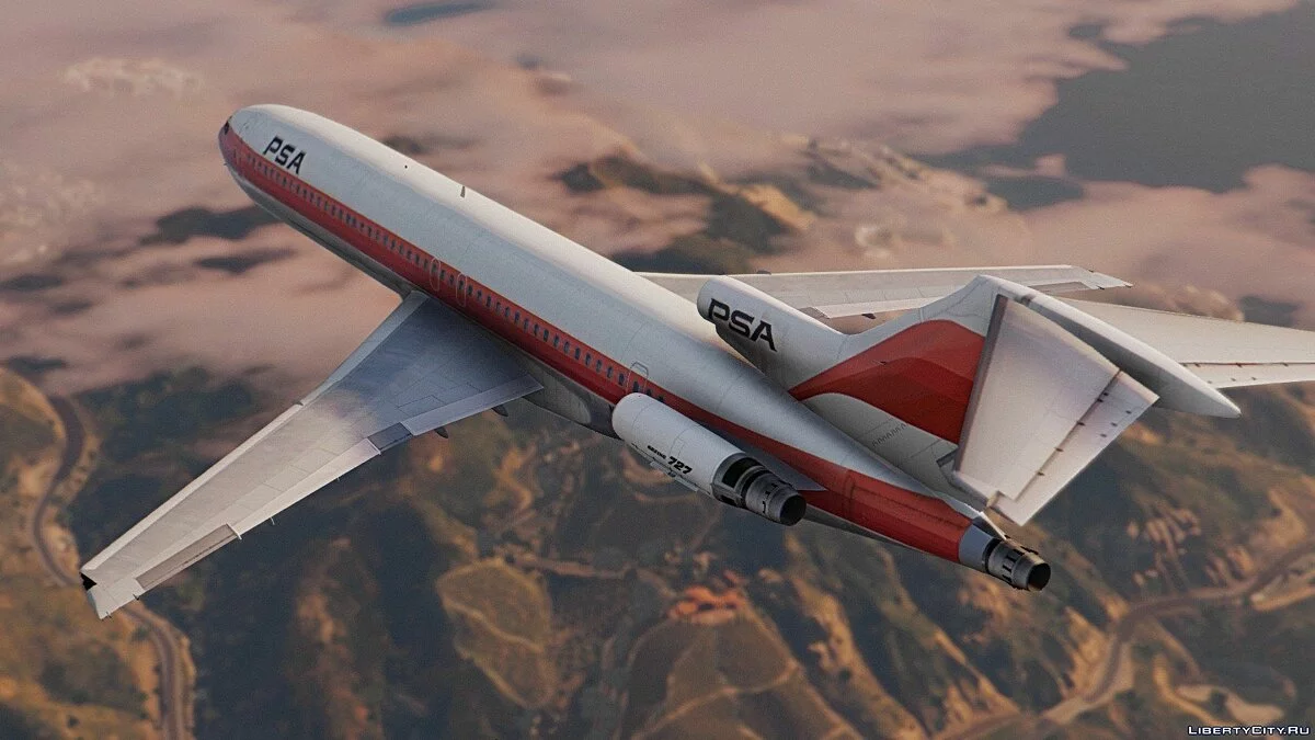 Boeing 727-200 (Passenger & Cargo) [Add-On] 2.0 / GTA 5