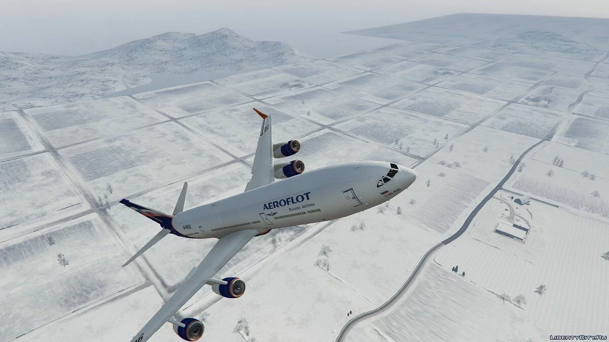 ilyushin il-96 Ильюшин Ил-96 [ADD-ON] [REPLACE] / GTA 5
