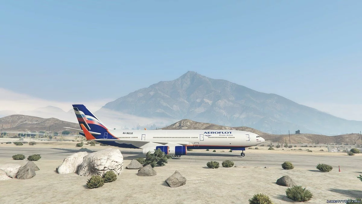 ilyushin il-96 Ильюшин Ил-96 [ADD-ON] [REPLACE] / GTA 5