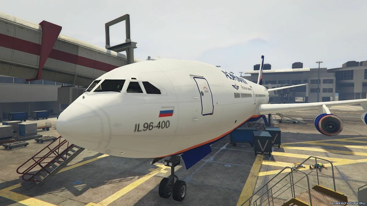 ilyushin il-96 Ильюшин Ил-96 [ADD-ON] [REPLACE] / GTA 5