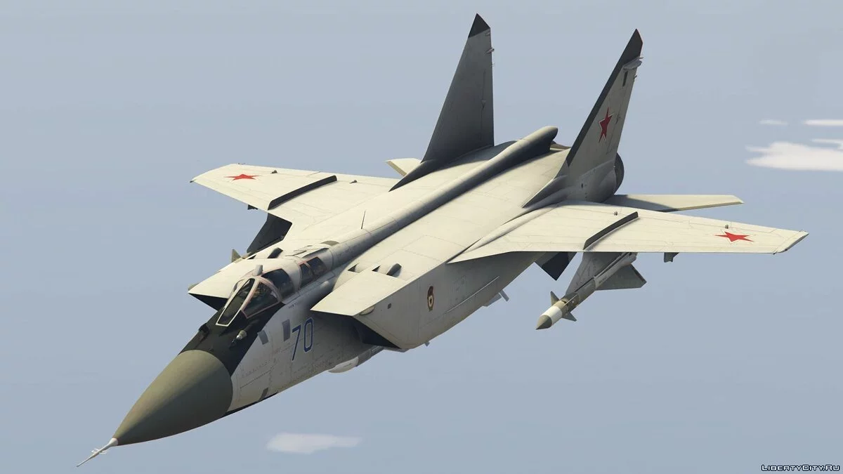 Mig-31BM Foxhound [Add-On] 1.0 / GTA 5