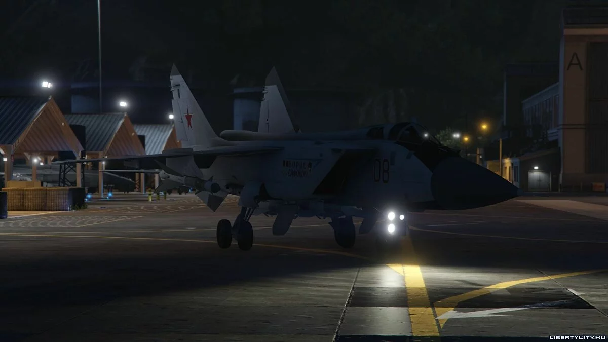Mig-31BM Foxhound [Add-On] 1.0 / GTA 5