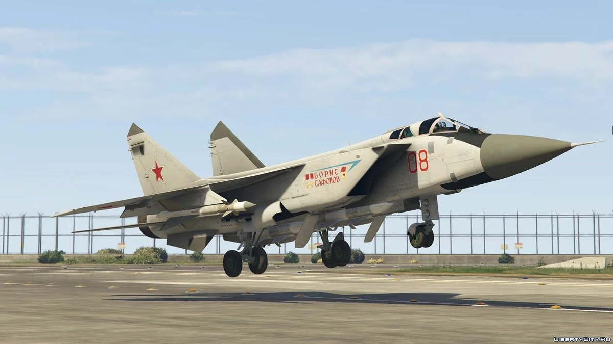 Mig-31BM Foxhound [Add-On] 1.0 / GTA 5